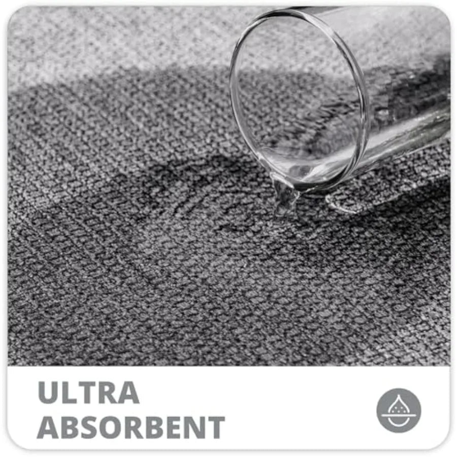 Quick Dry Machine Washable Non Slip Rubber Bathroom Bath Mat