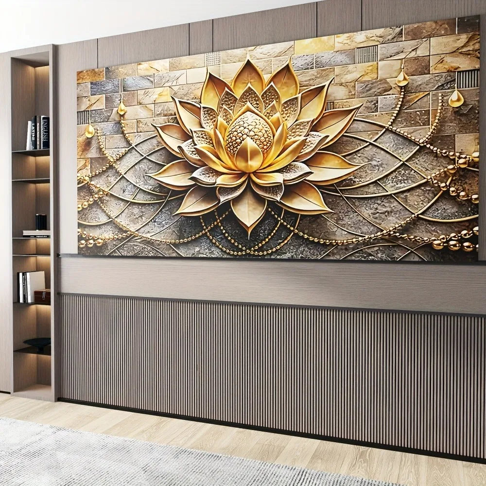 Modern Abstract Floral Canvas Art For Home Interiors