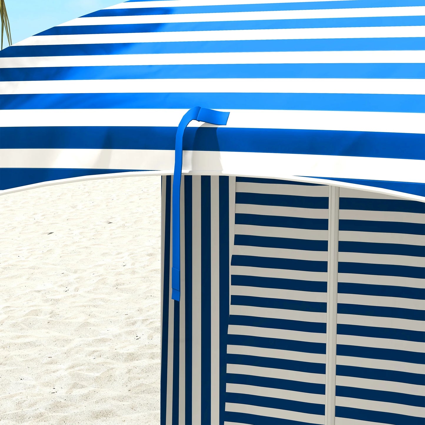 Beach Cabana Umbrella With Bag And Windows Shelter