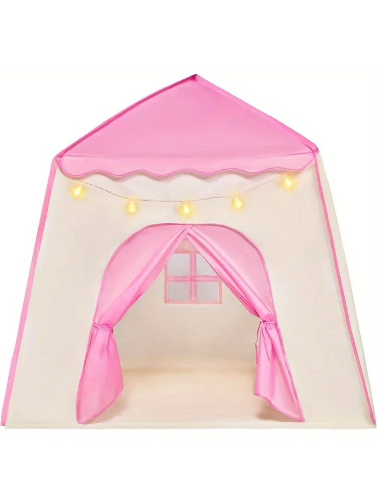 Joyfy Princess Tent With LED Star Lights For Kids
