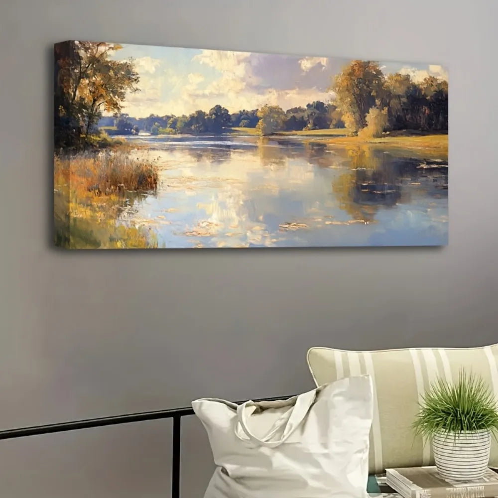 Natural Landscape Oil Painting Victorian Style Wall Decoration