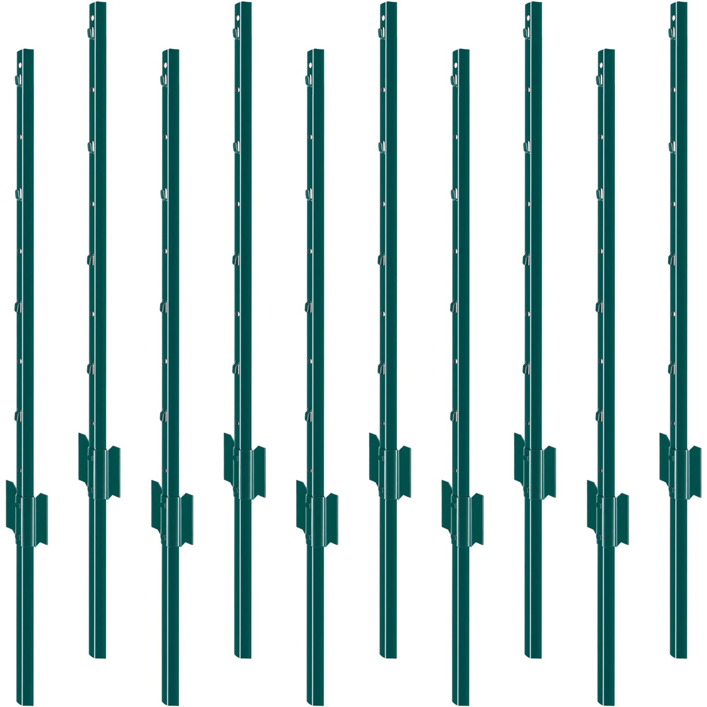 SucceBuy Heavy Duty T Post Fence Stakes Steel Garden Fence
