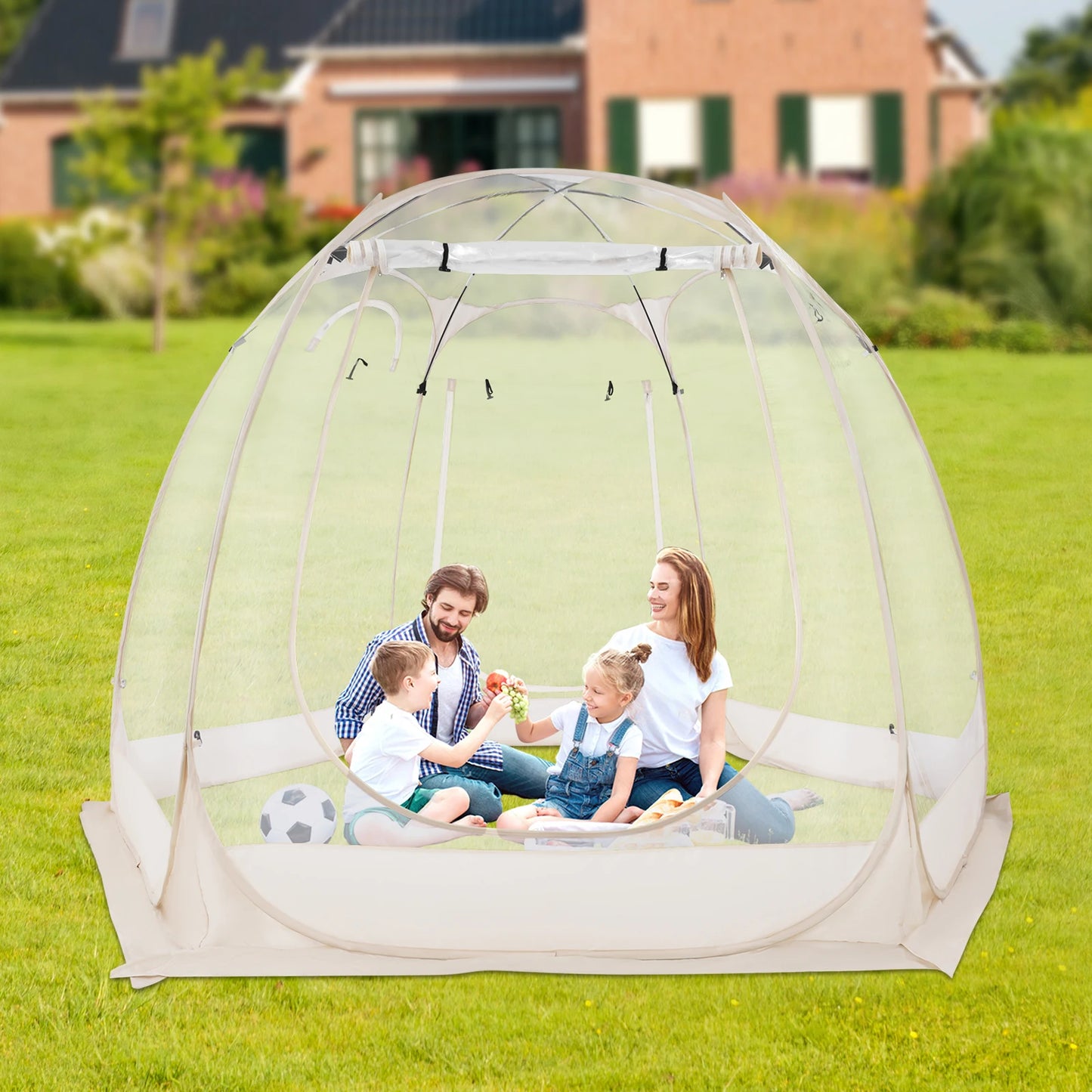 Clear Pop Up Bubble Tent For Garden And Courtyard Outdoor