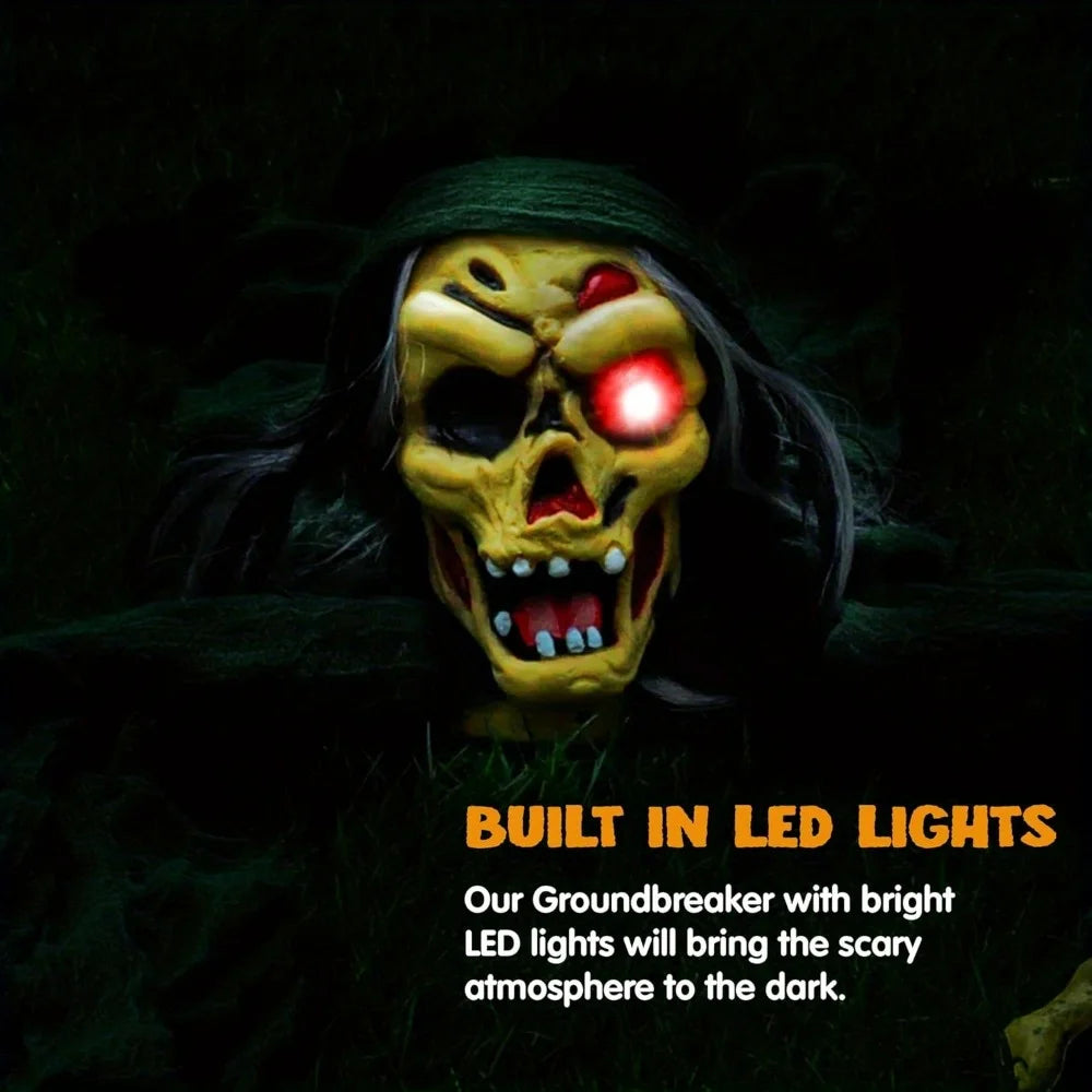 Halloween Outdoor Zombie Groundbreaker Yard Decor Props