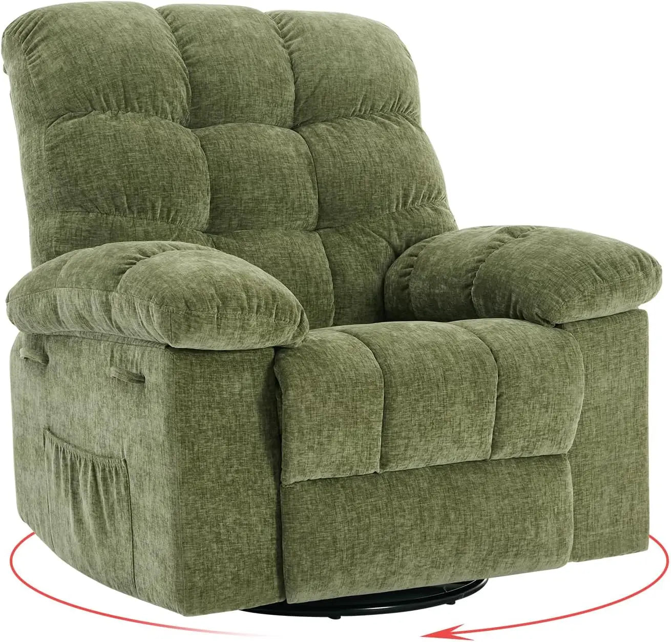 HiMISS Rocker Recliner Chair For Adults Manual Glider