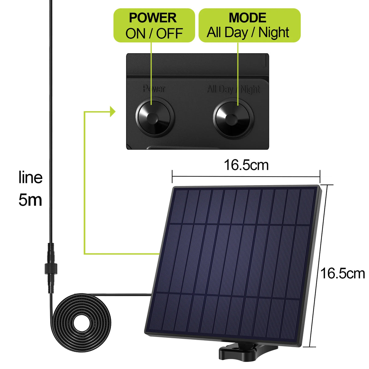 Intelamp Solar Pendant Lights With Remote For Indoor Outdoor Use