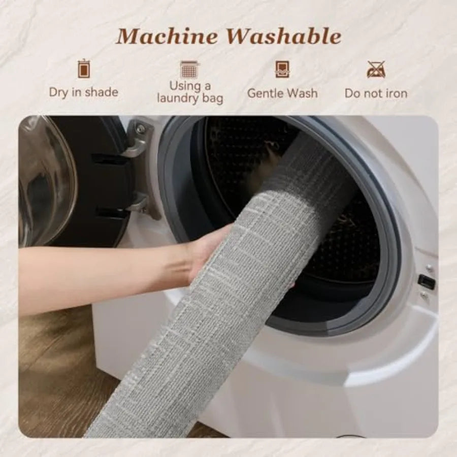 Non Slip Quick Dry Absorbent Bath Mat With Rubber Backing Washable Rug