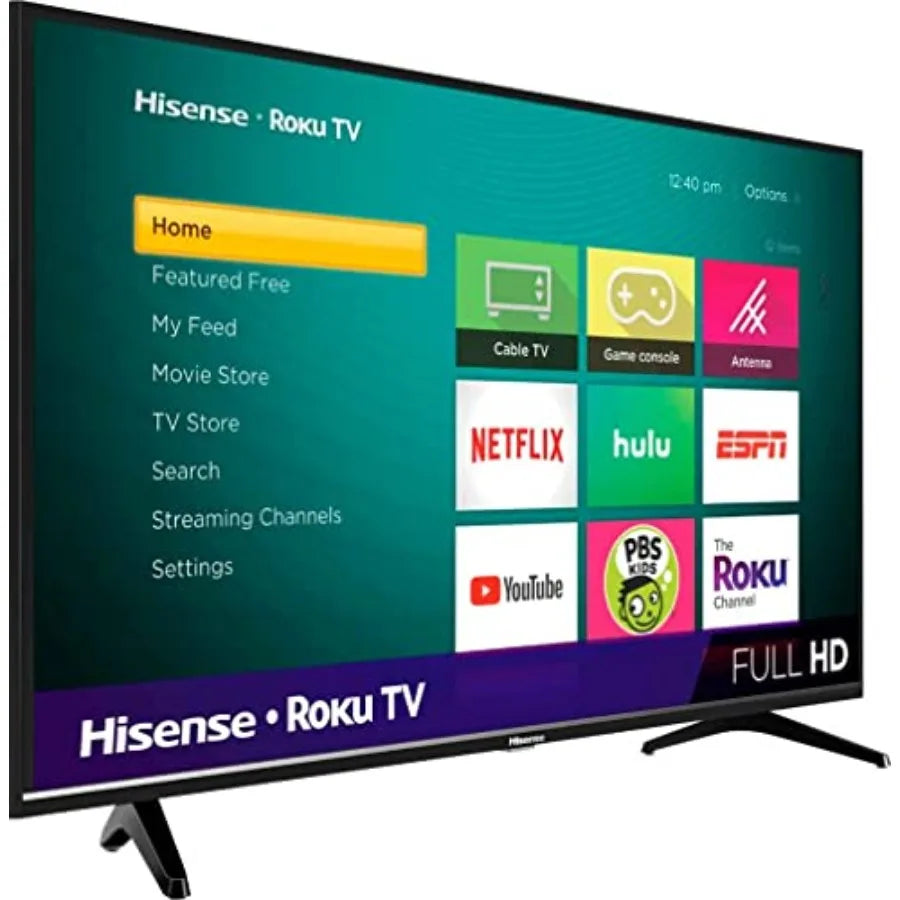 H4F Roku Smart TV With Alexa Compatibility And HD Resolution