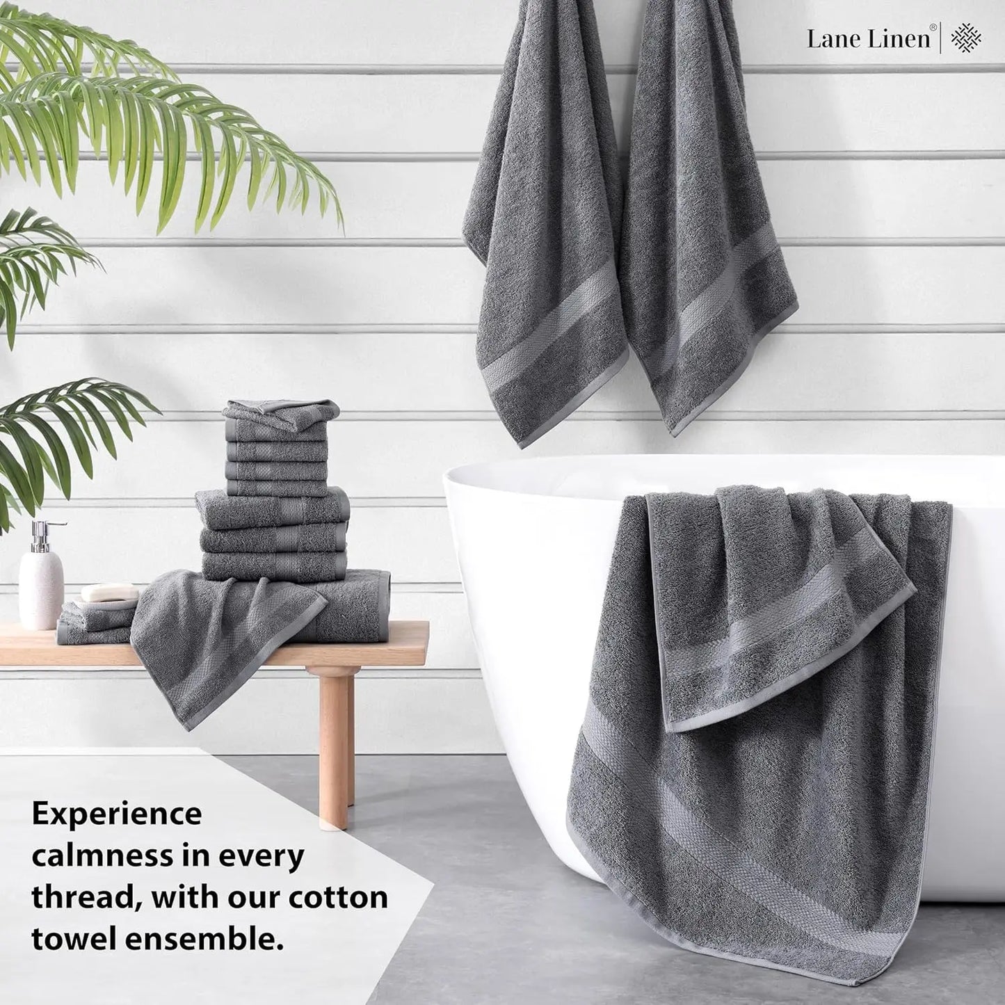 Luxury 100% Cotton Bath Towel Set Super Soft And Absorbent