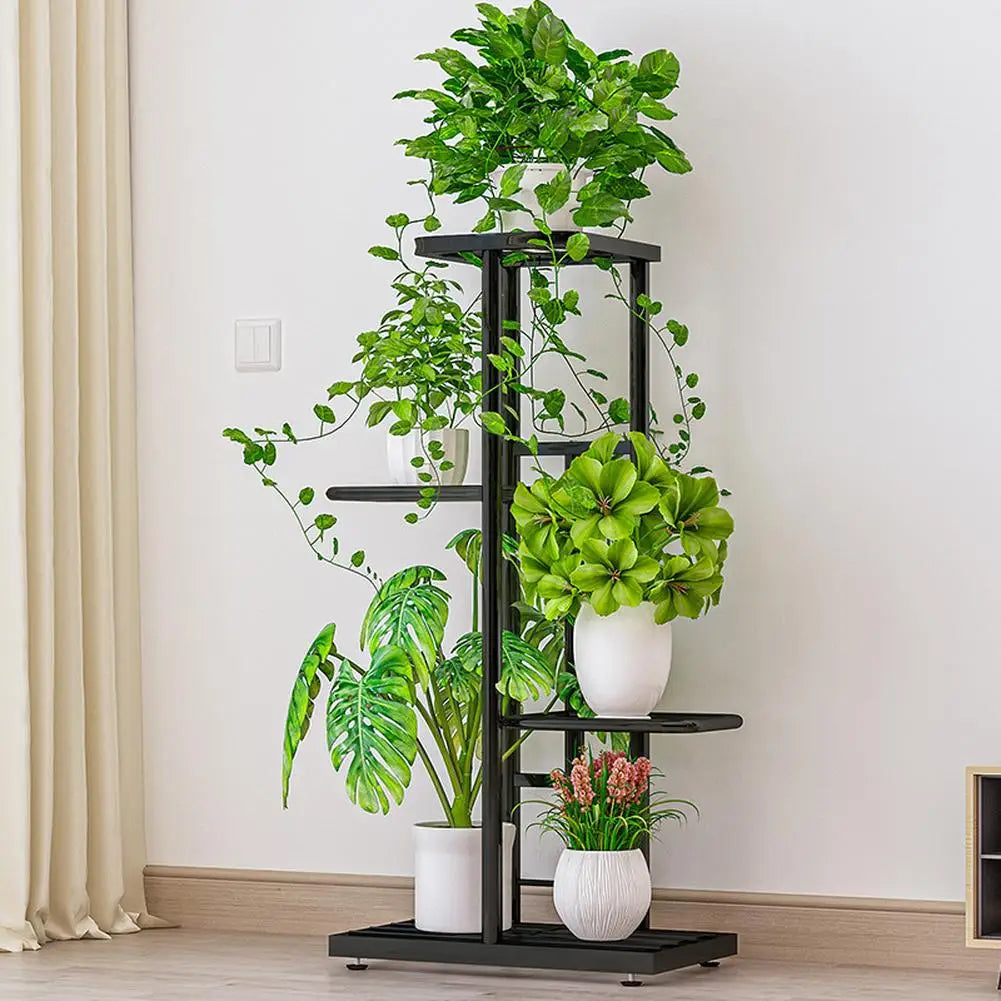 TWISTER.CK 4 Tier Plant Stand Indoor Metal Flower Pot Display