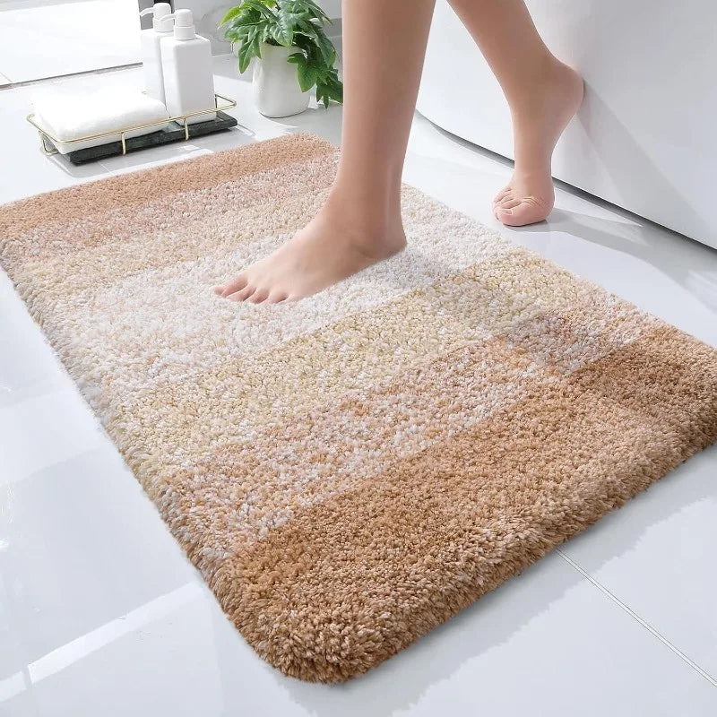 OLANLY Extra Soft Absorbent Microfiber Bathroom Floor Rug