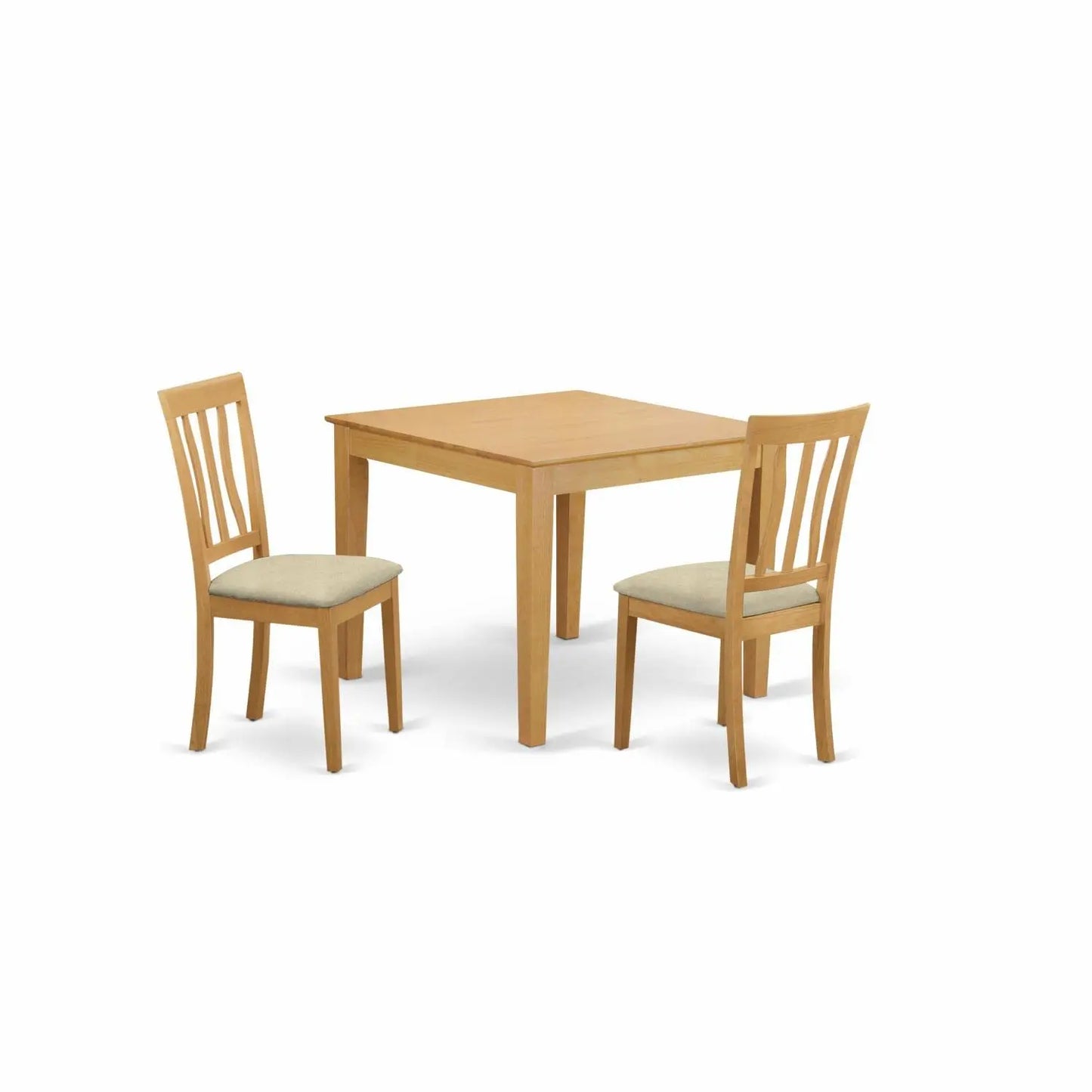 Oxford 5-Piece Traditional Wood Dining Set