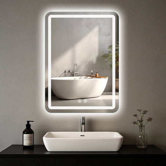 MYGIIVOVO LED Bathroom Mirror With Backlit Fogless Demister