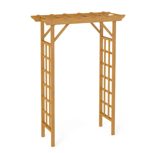 Wooden Wedding Arbor Arch Pergola Garden Trellis Outdoor Decor