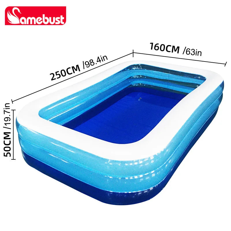 CAMEBUST Inflatable Pools For Children And Adults Water Play
