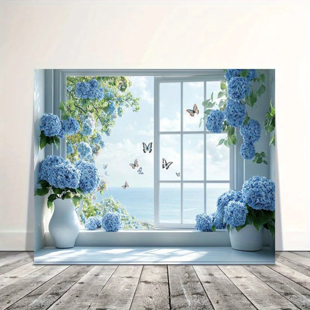 Art Deco Daffodil Canvas Wall Art