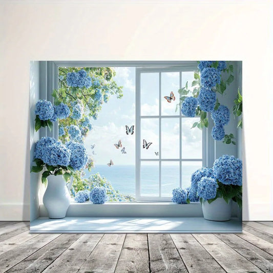 Art Deco Daffodil Canvas Wall Art