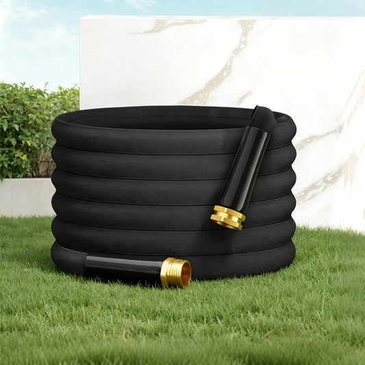 HiMiss Lightweight Fabric Covered Garden Hose For Outdoor Use