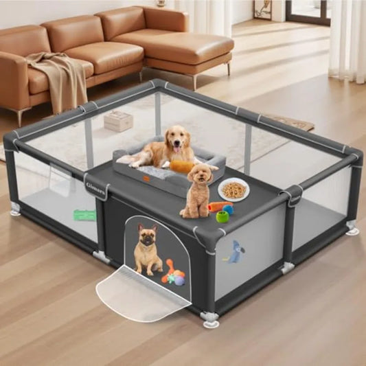 Yao Hui Huang Puppy Playpen With Gate For Small Dogs