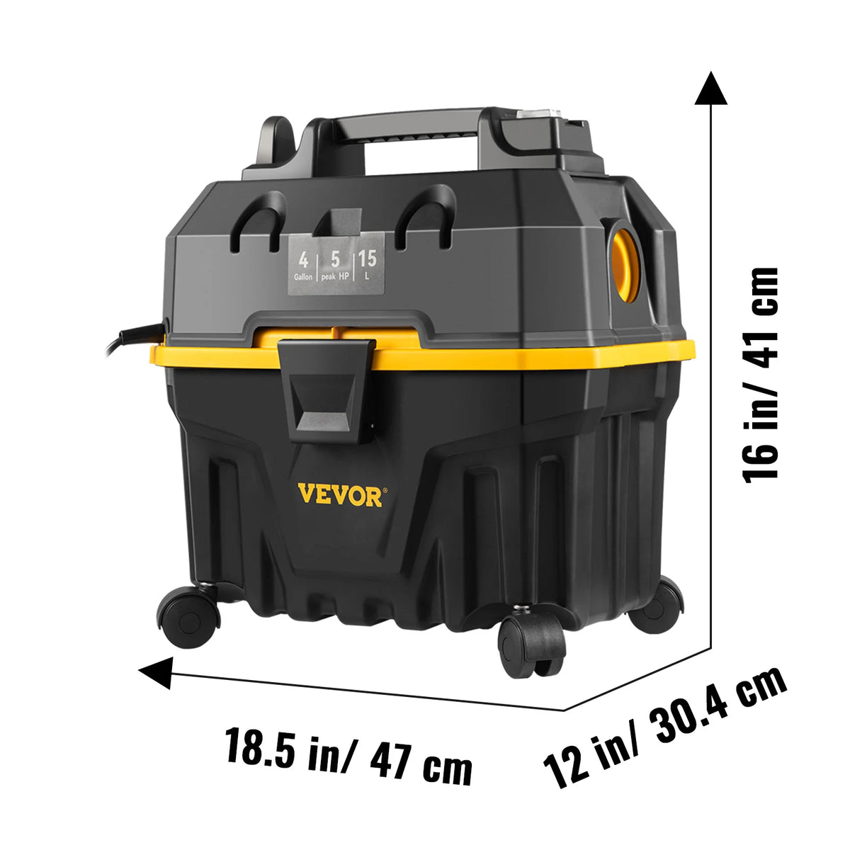 SucceBuy 1200W Portable Wet Dry Vacuum Cleaner Air Blower