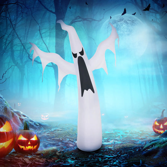 Indoor And Outdoor Halloween Inflatable Ghost Yard Decoration Led Lighting