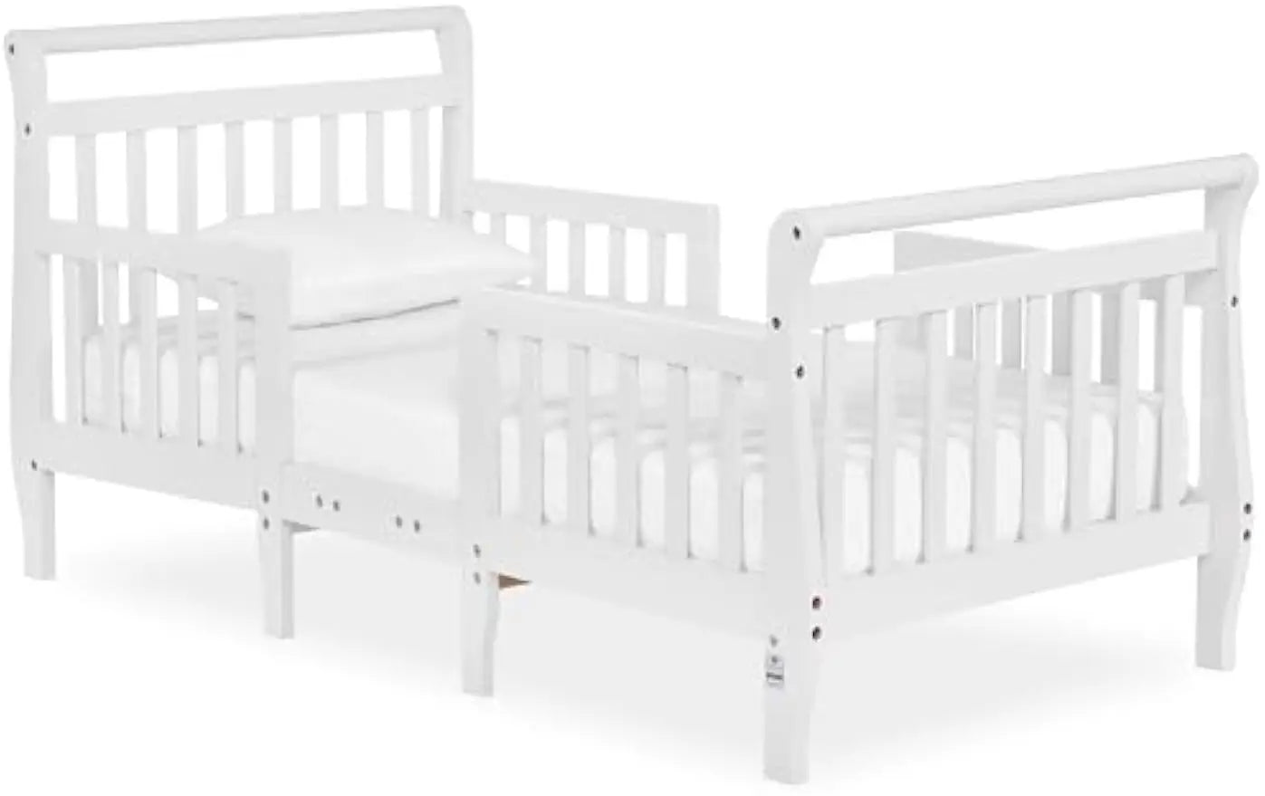 3-In-1 Convertible Toddler Bed With Safety Rails For Comfort