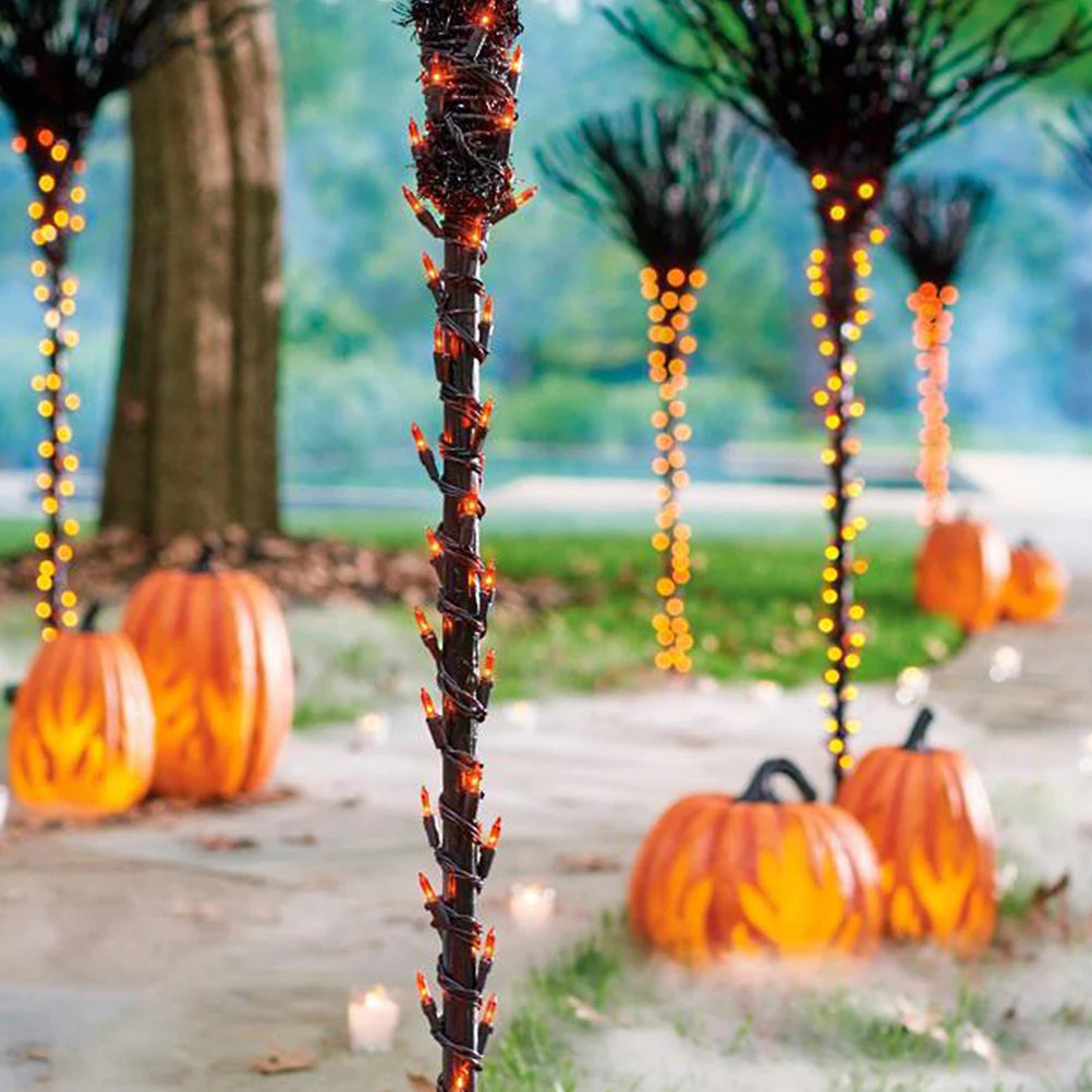 Battery Operated Halloween Pumpkin Lantern With Flickering Flame Light