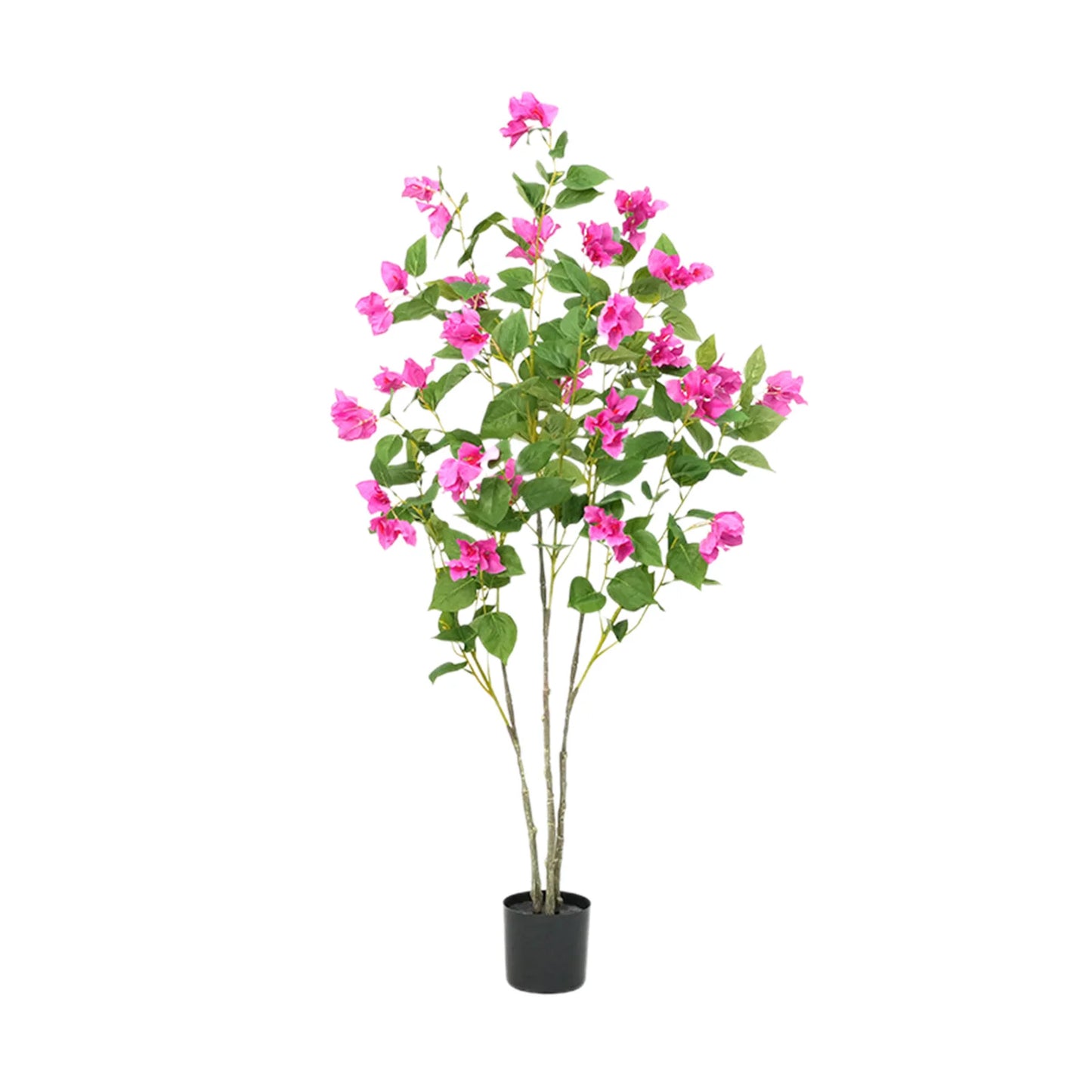 TWISTER.CK Bougainvillea Flower Tree Real Touch Silk Faux Plant Decor