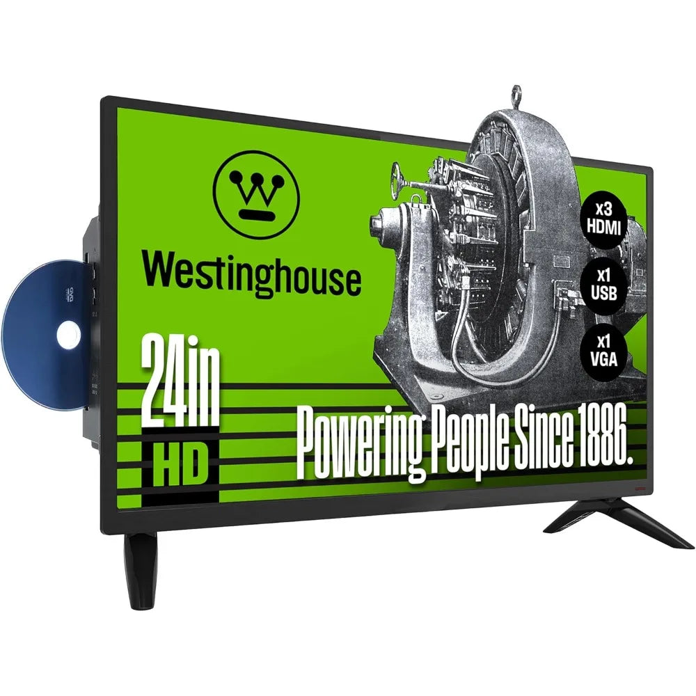 XMSJ Westinghouse TV With Built In DVD Player HD LED