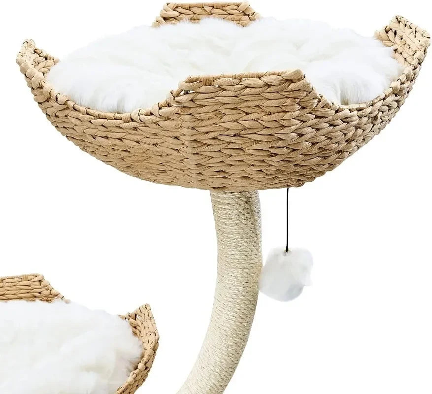 POPULAR 73" Tall Modern Cat Tree Scratching Tower For Large Cats, Scratching Post Condo, Cat Tower For Multiple Cats