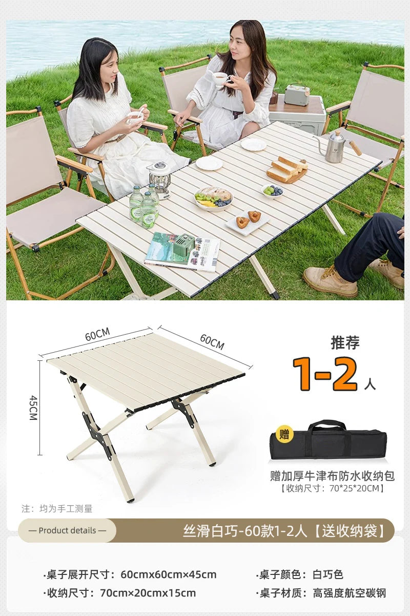 MDUG Outdoor Dining Table Set Foldable Waterproof Patio Garden Furniture