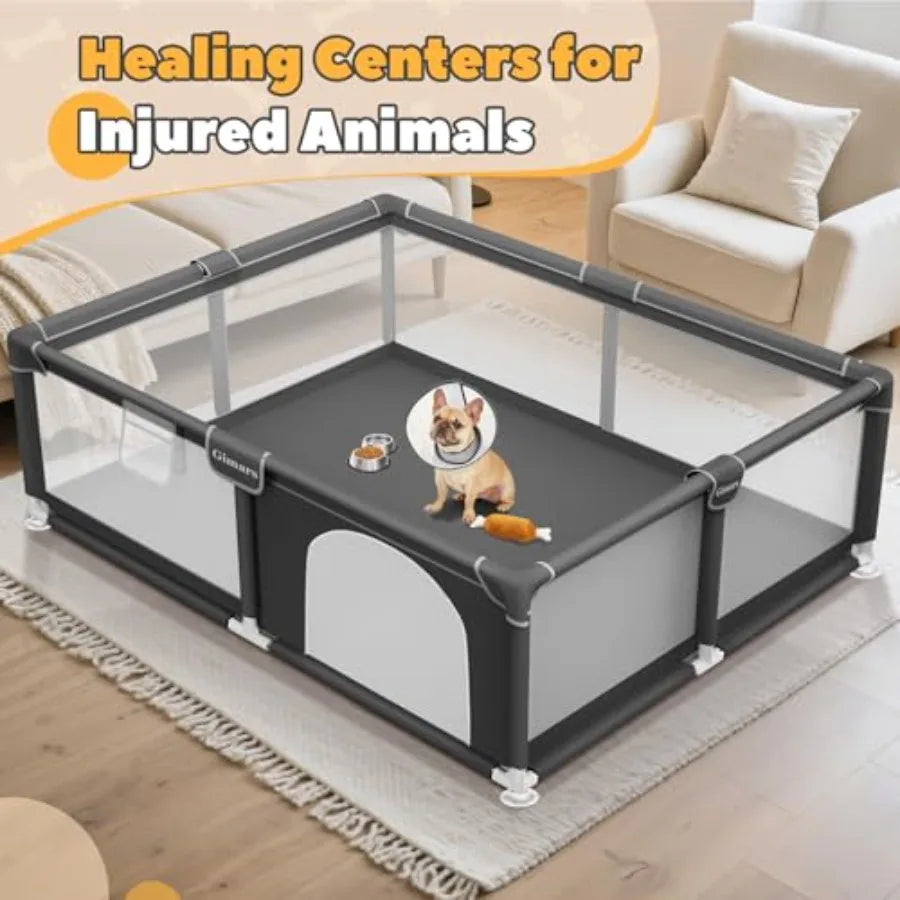 Yao Hui Huang Puppy Playpen With Gate For Small Dogs