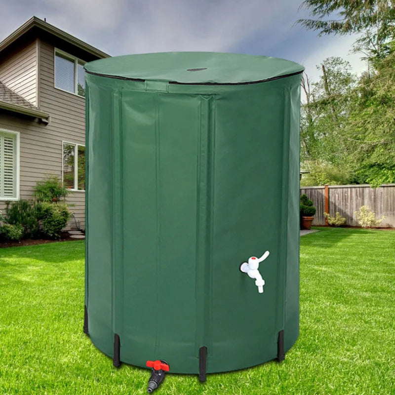 PVC Spliced Folding Bucket Garden Rainwater Barrel Rainwater Collector Rainwater Storage