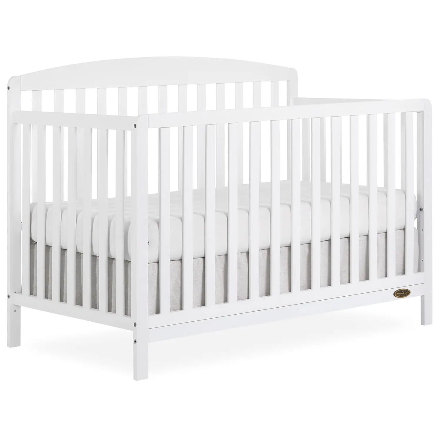 5-In-1 Convertible Baby Crib Converts To Toddler Bed Daybed