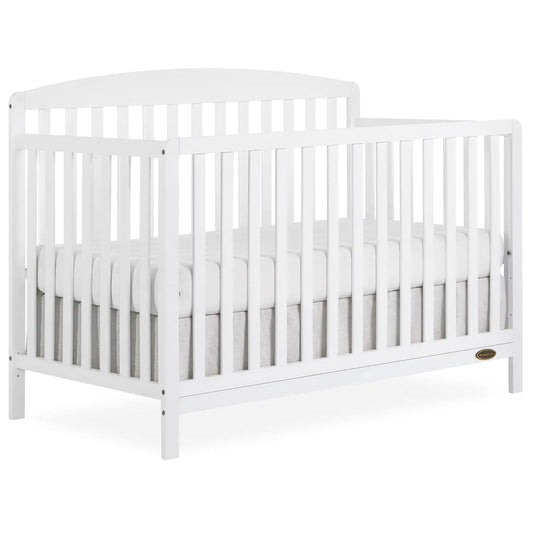 5-In-1 Convertible Baby Crib Converts To Toddler Bed Daybed