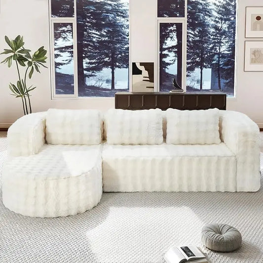 Cloud Modular L Shape Sectional Sofa With Memory Foam Chaise
