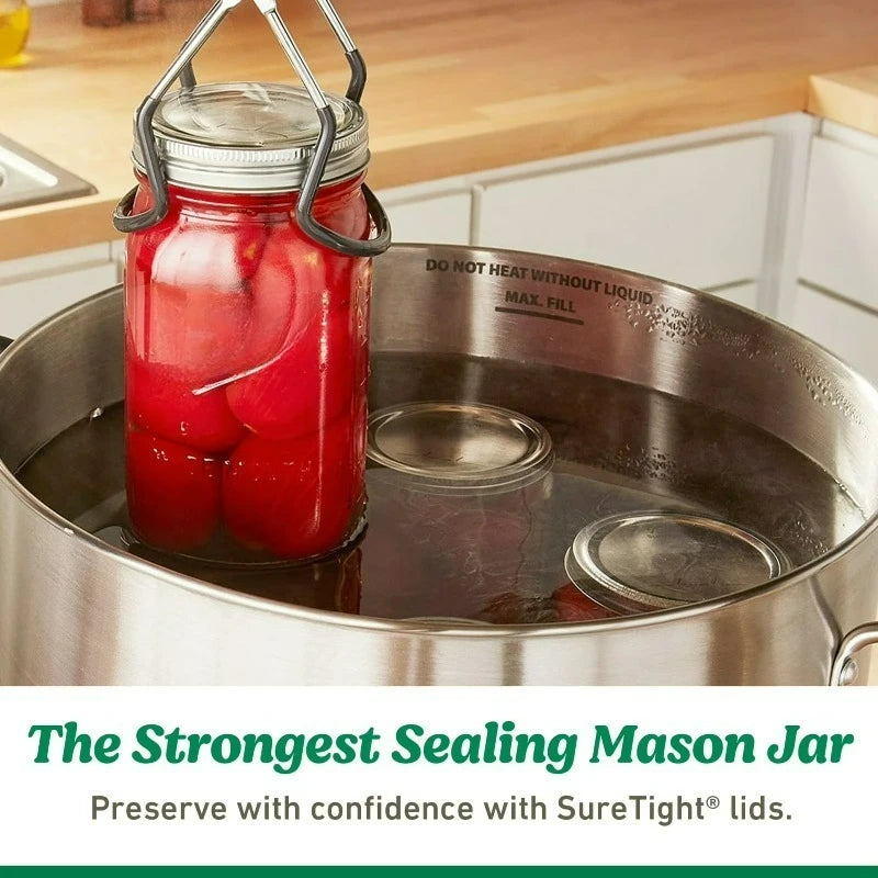 Wide Mouth Mason Jars For Canning With Lids And Rings