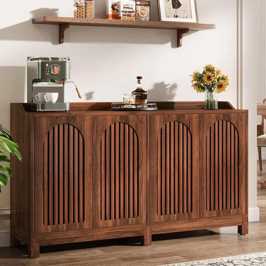 Little Tree Buffet Cabinet With Storage Farmhouse Sideboard Dining Room