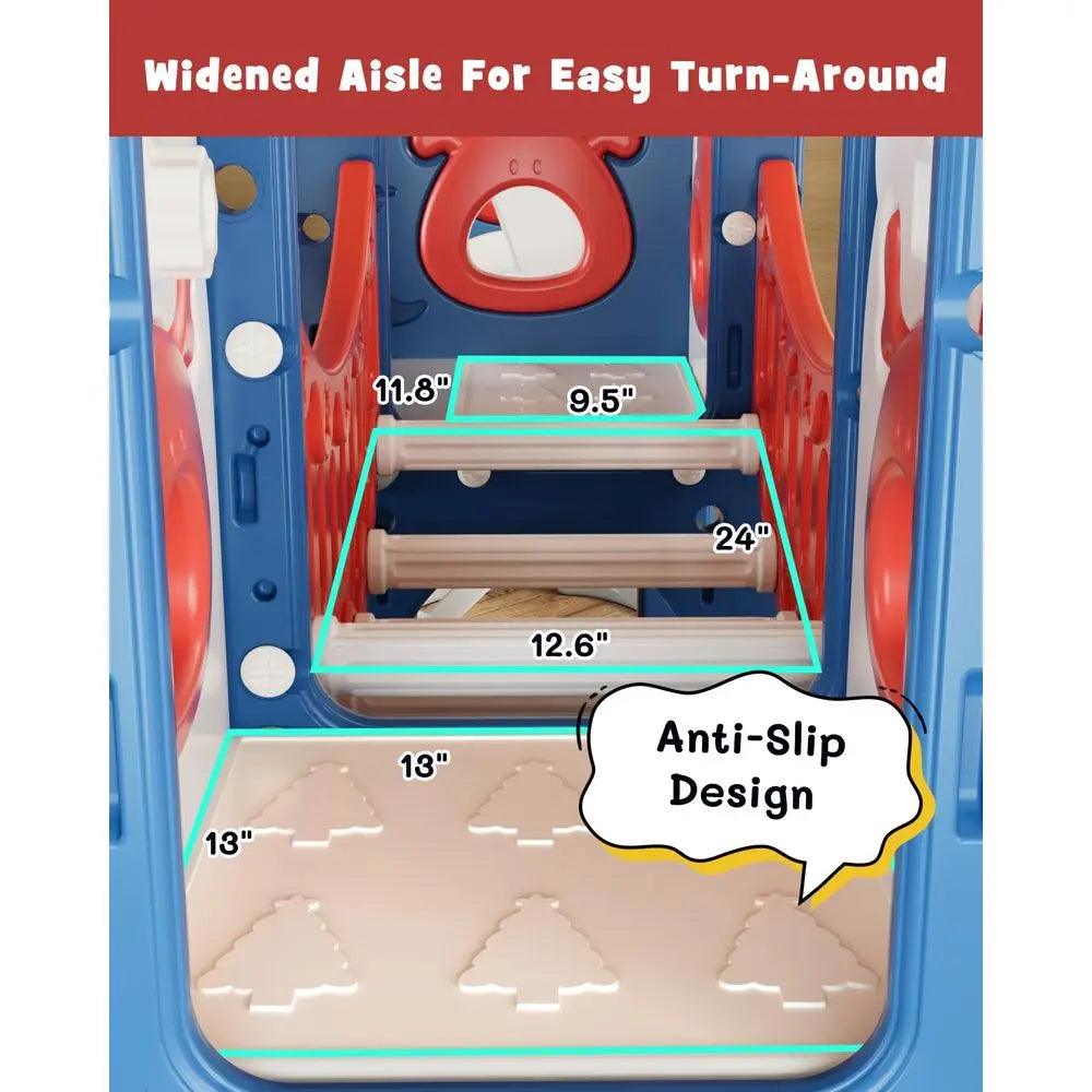 YTYIN Toddler Slide And Swing Set Outdoor Playset Accessories