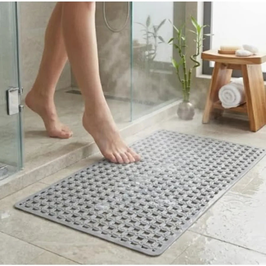 Non Slip Baby Bathtub Mat, Cartoon Shower Safety Mat for Toddlers