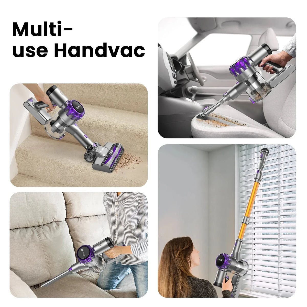 INSE S3P Cordless Vacuum Cleaner With Led Display And Long Runtime