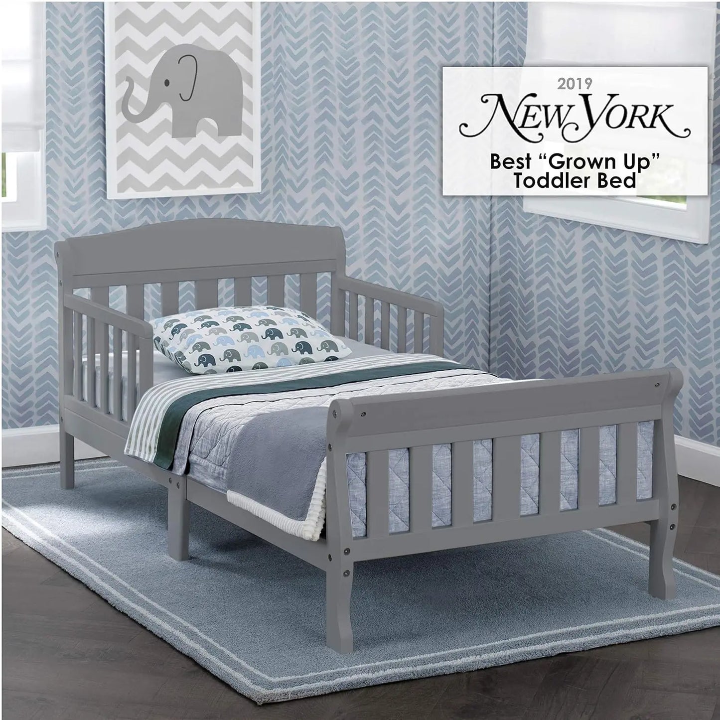 Greenguard Gold Certified Toddler Bed With Full Crib Mattress