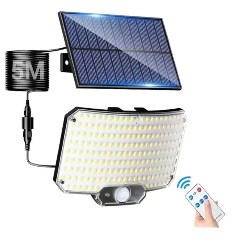 Outdoor Solar LED Light With Motion Sensor IP65 Waterproof