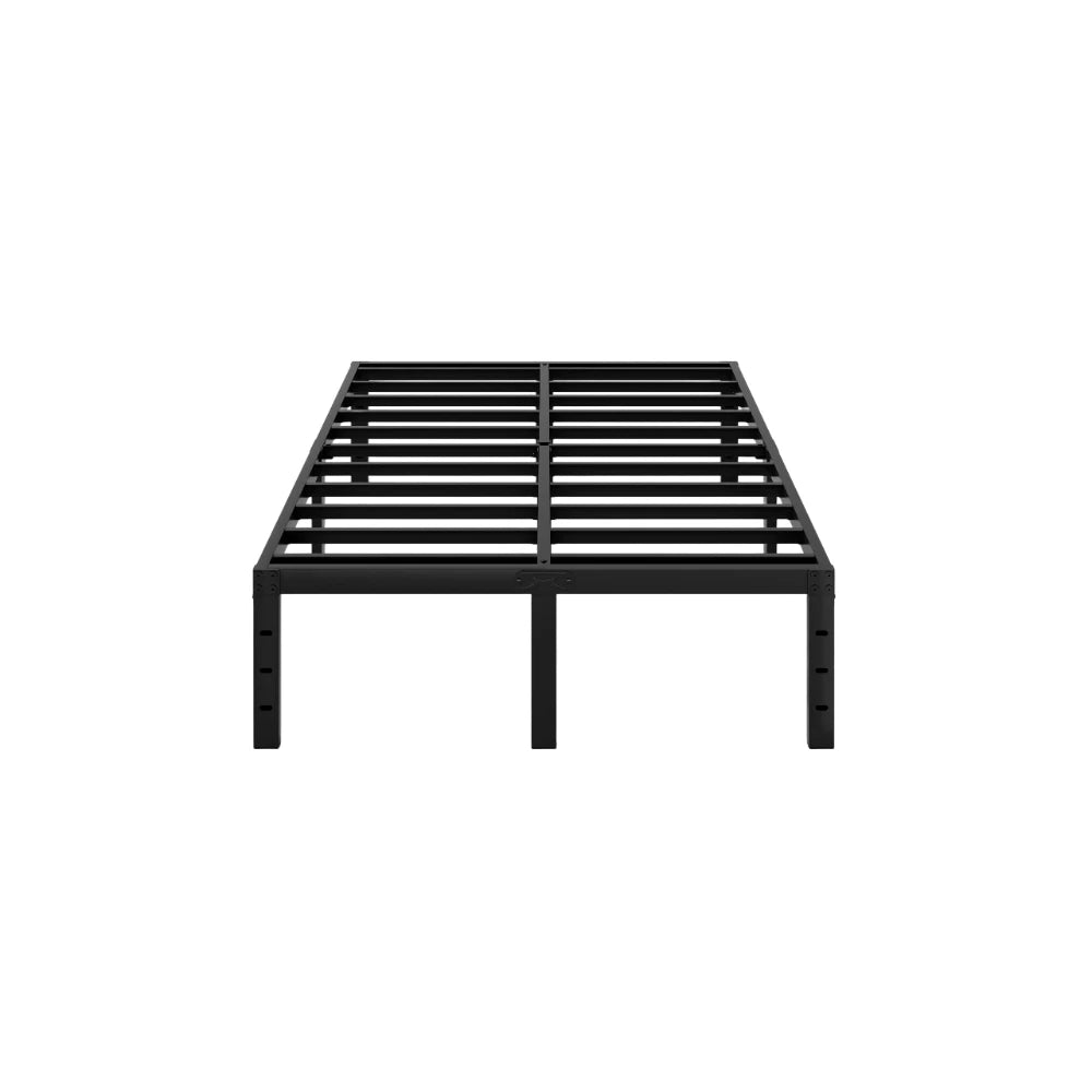 AROMUSTIME Metal Bed Frame Platform Bed With Heavy Duty Slats Easy Assembly