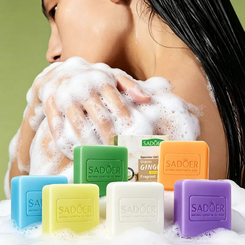 Handmade 4 In 1 Gentle Face And Body Cleansing Soap For Daily Care