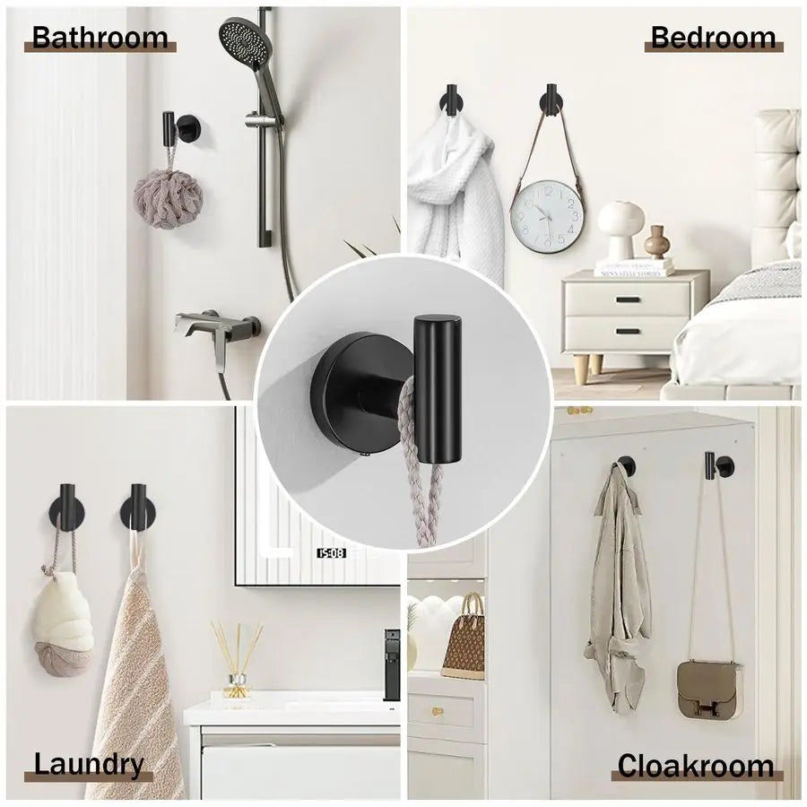 Stainless Steel Bathroom Towel Bar And Towel Holder Set SUS304