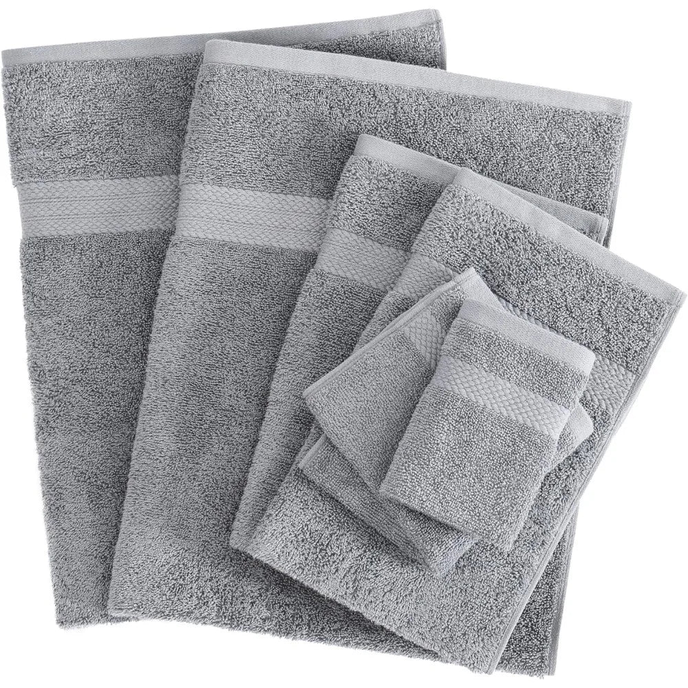 100% Cotton Luxury Bath Towel Set 16 Pieces Ring Spun Quick Dry