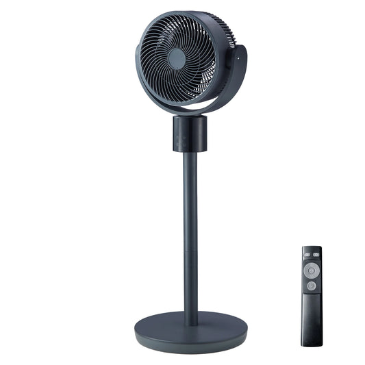 SucceBuy Dc Motor Pedestal Fan With Remote Control And Adjustable Height For Home