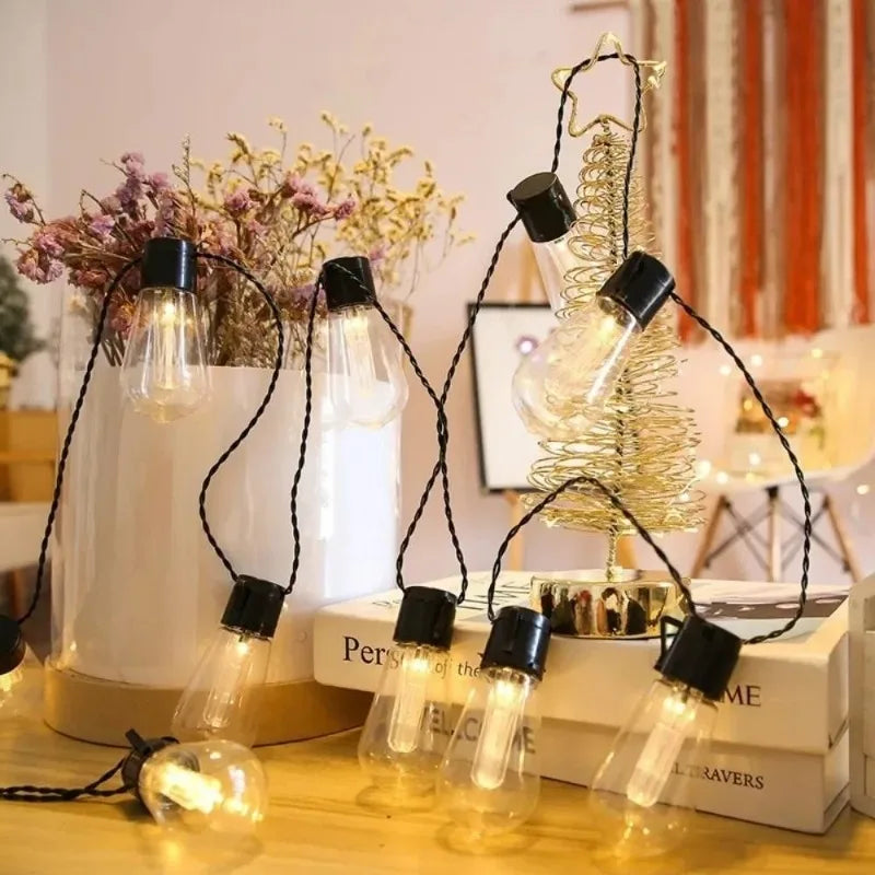 Waterproof Solar LED Papaya Fairy Lights for Outdoor Garden Decor