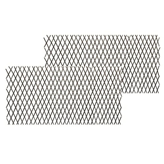 Natural Willow Lattice Trellis Fence For Climbing Plants Expandable Panel